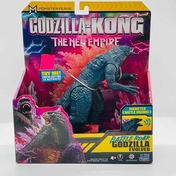 Godzilla x Kong 7" Battle Roar Godzilla Figure- NEW - Picture 1 of 5